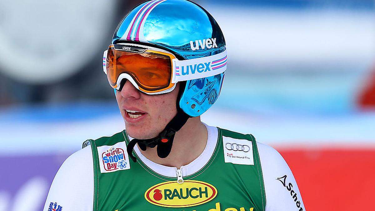 Markus Salcher eroberte in Tarvis Abfahrts-WM-Gold