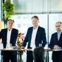Fritz Mostböck (Chefökonom der Erste Group), Rainer Hauser (Chief Investment Officer der Erste Group) und Gerold Permoser (Veranlagungschef der Erste Asset Management) 