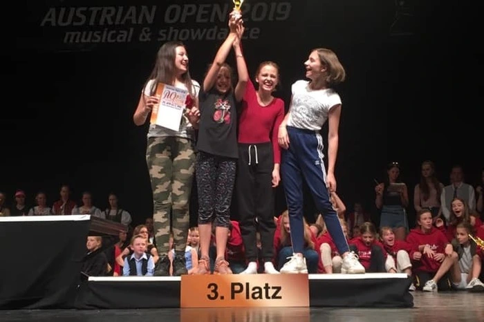 Lisa Brezina, Lena Lampl, Selina Gollinger und Magdalena Malli