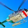 Der Rettungshubschrauber stand im Einsatz