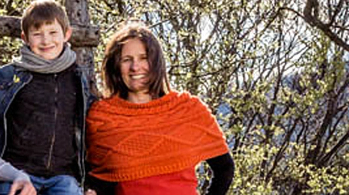 Marianne Langwieser-Posawetz mit Enkel Christoph
