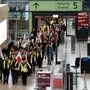Genau vor einem Jahr streikte das Sicherheitspersonal am Flughafen Berlin Brandenburg