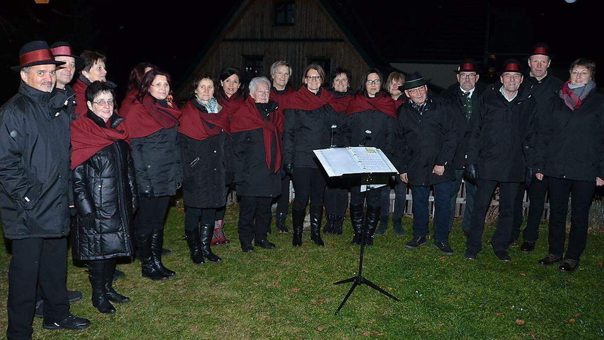 Singkreis Eppenstein am ersten Adventsonntag