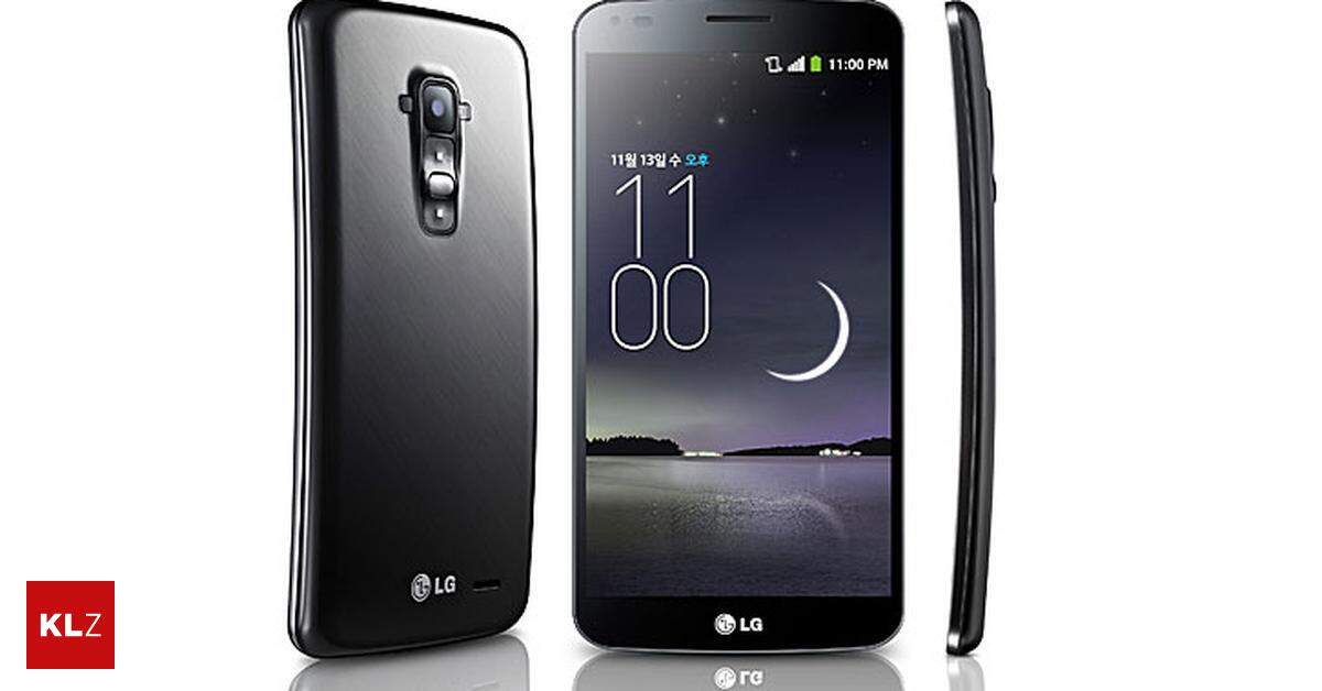 G Flex: LG Electronics kündigt Handy mit gebogenem Display an - DER SPIEGEL