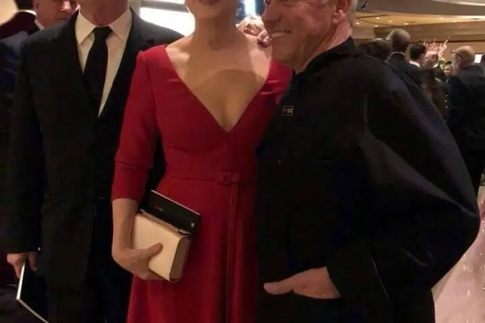 Auch Meryl Streep schaute vorbei und besuchte Wolfgang Puck.