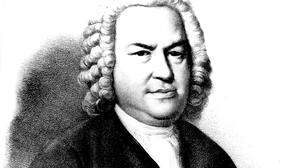 Bach in einem zeitgenössischen Stich