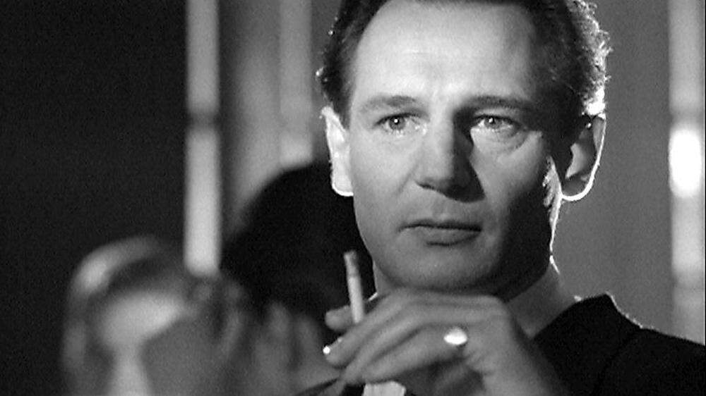 Liam Neeson in Steven Spielbergs &quot;Schindlers Liste&quot;.