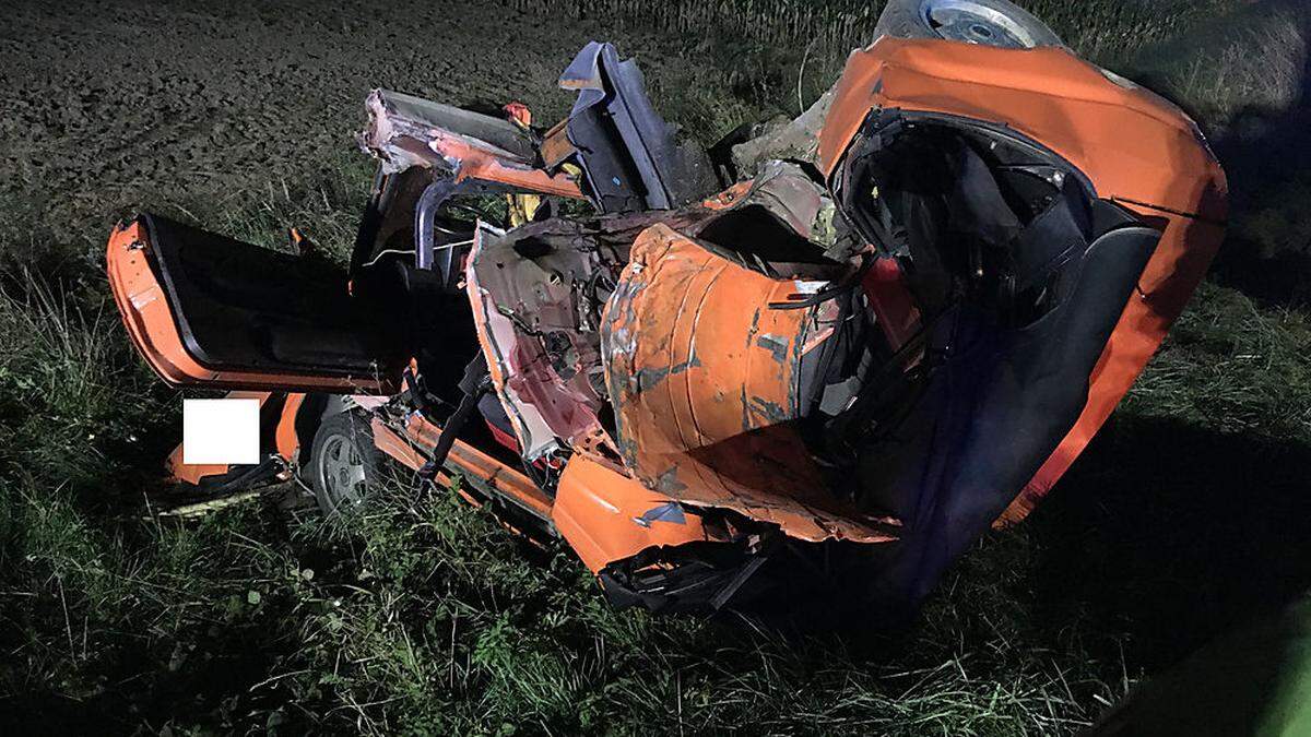 Tödlicher Unfall in Hollabrunn, der Lenker war sofort tot