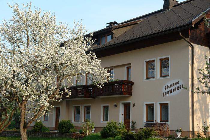 Das Gästehaus Seewinkel am Presseger See wird aktuell umgebaut