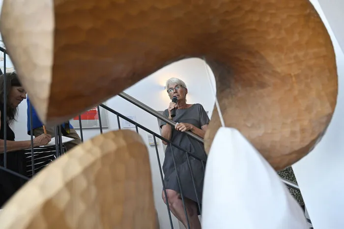 Galerie-Leiterin Margret Joch begrüßte die Gäste.