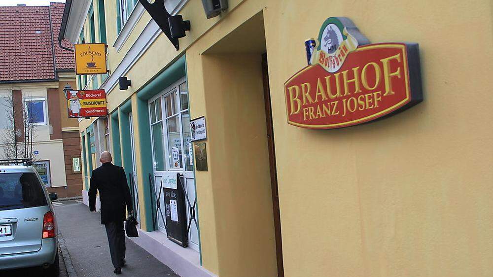 Der "Brauhof Franz Josef" und das Stammhaus in der Herrengasse