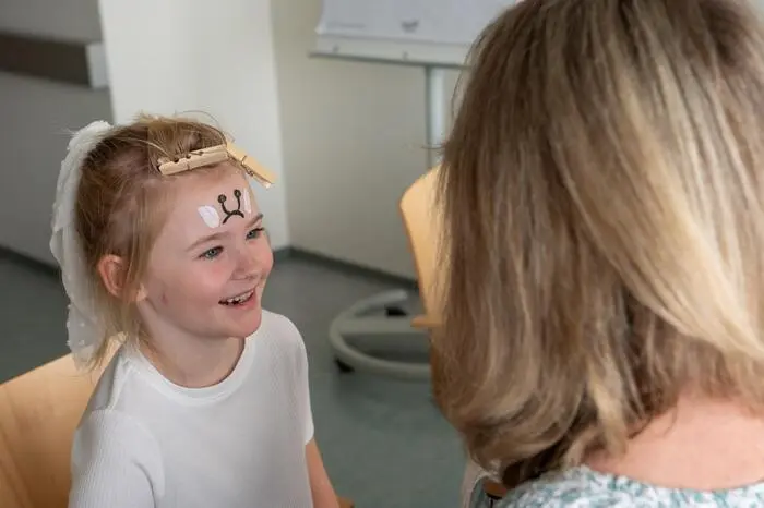 Für Kinder wurde eine Betreuung organisiert