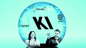 Susanne Zach (Leiterin AI & Data) und EY-Neuzugang Patrick Ratheiser 