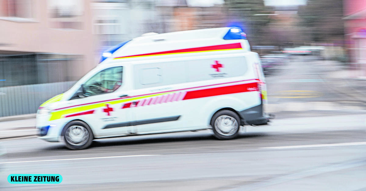 85-Jährige starb nach Kollision mit Rettungsauto in Graz