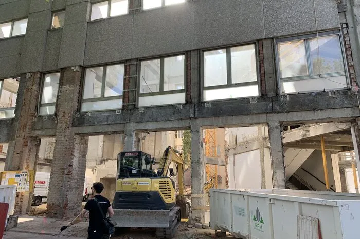 Es ist wohl die spektakulärste "Schaustelle" der Stadt.