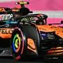 McLarens Lando Norris zeigte auf