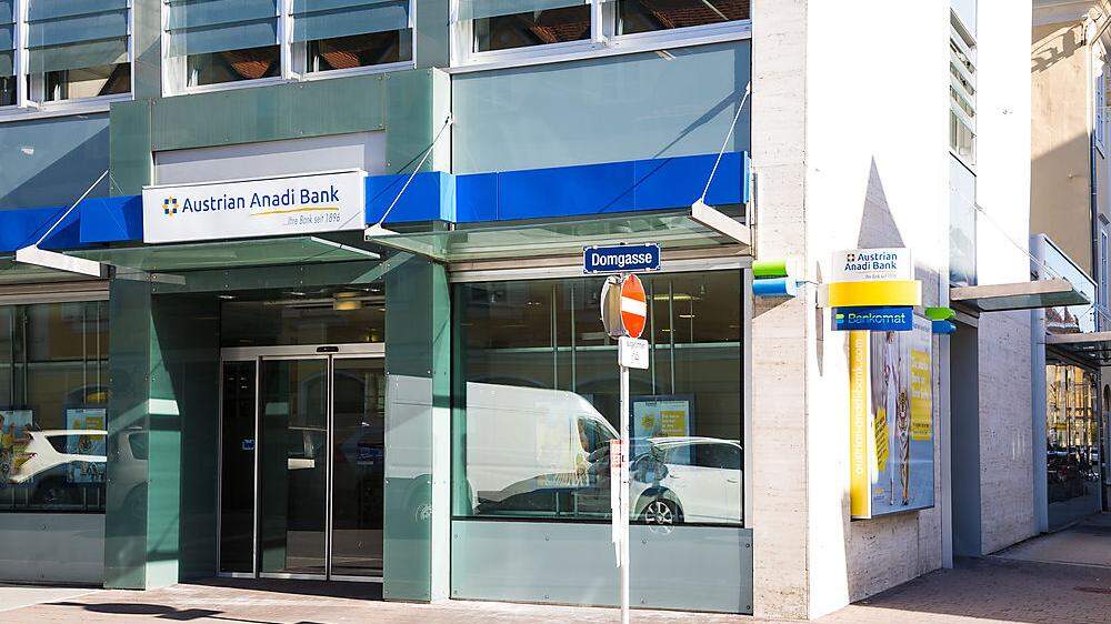 Zentrale der Austrian Anadi Bank in Klagenfurt