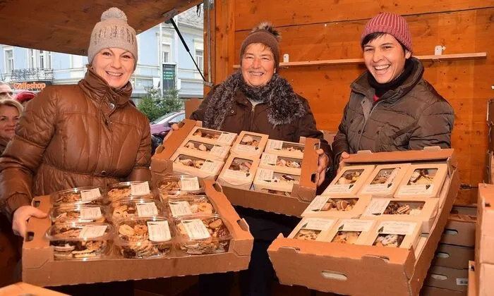 Die köstlichen Kekse waren im Nu weg