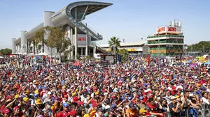 Fans, F1 Grand Prix of Spain at Circuit de Barcelona-Catalunya on May 21, 2022 in Barcelona, Spain. (Photo by HOCH ZWEI)
