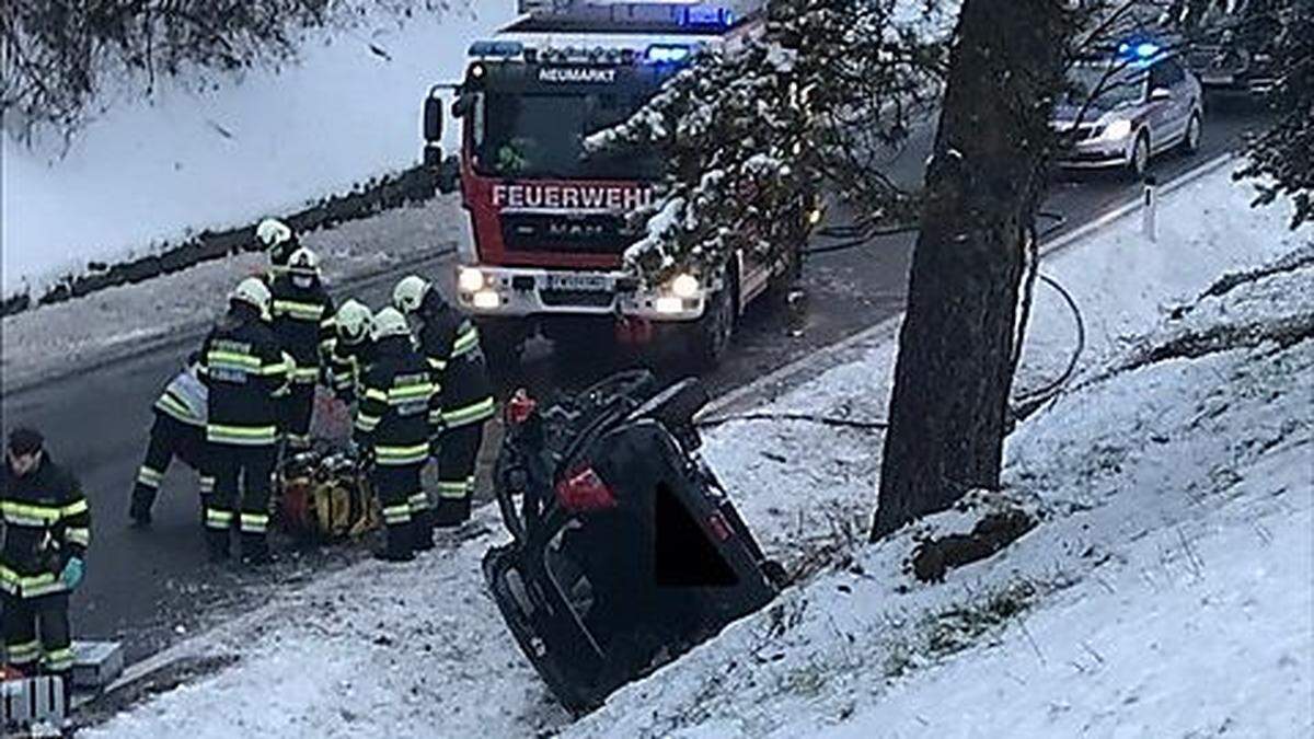 Unfall bei Neumarkt