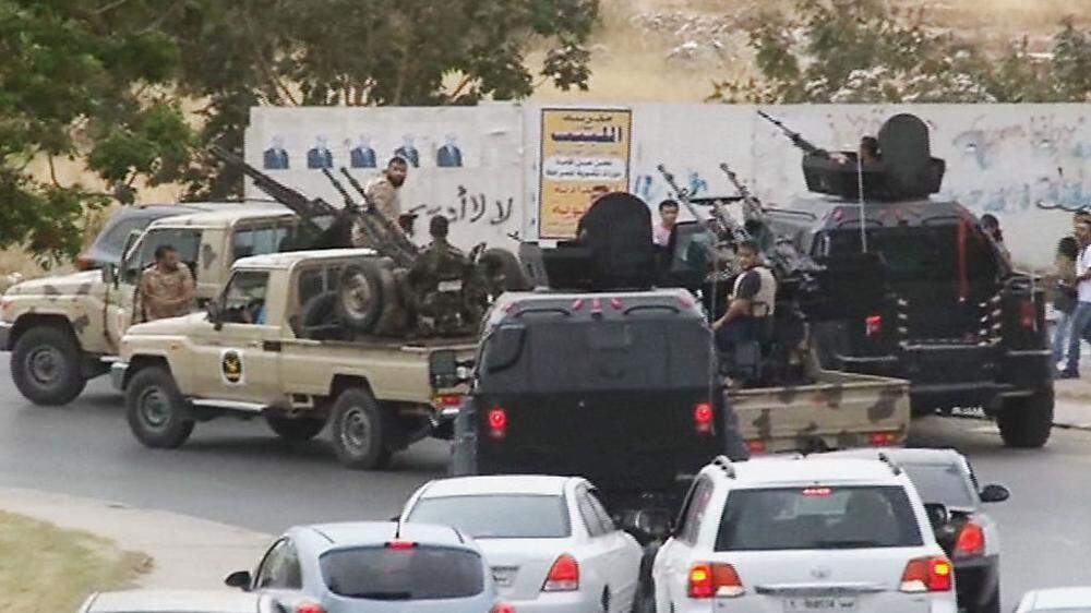Seit dem Fall von Muammar al-Gaddafi kämpfen Milizen um die Vorherrschaft in Libyen