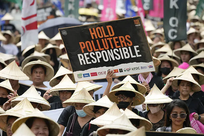 Demonstration in Quezon City, Philippinen
