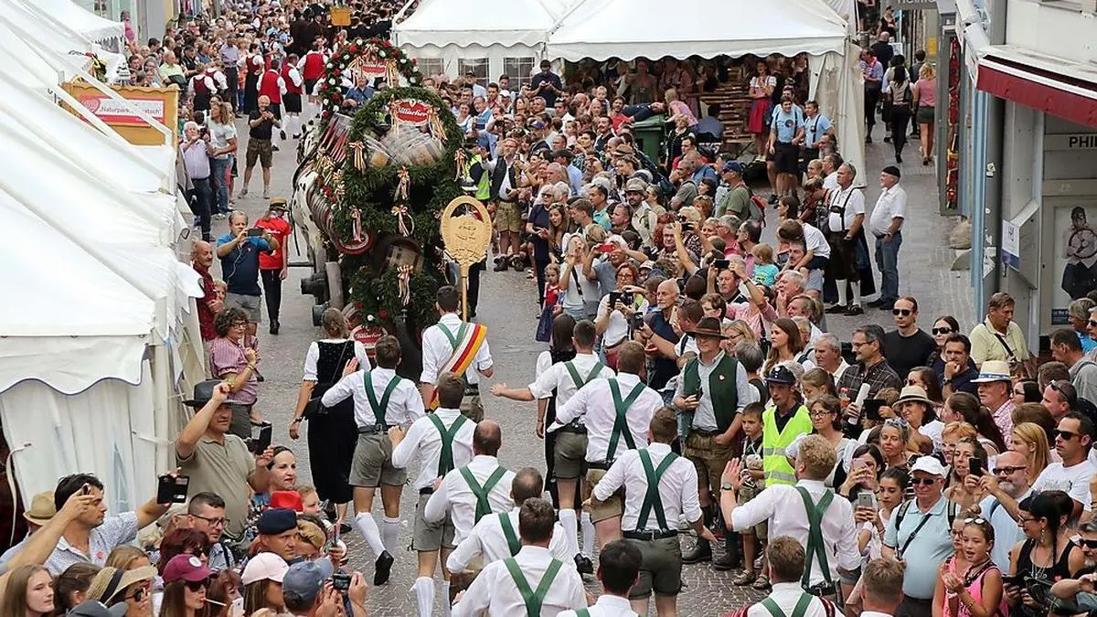 Diese Menschenmassen wird es heuer im Sommer in Villach nicht geben