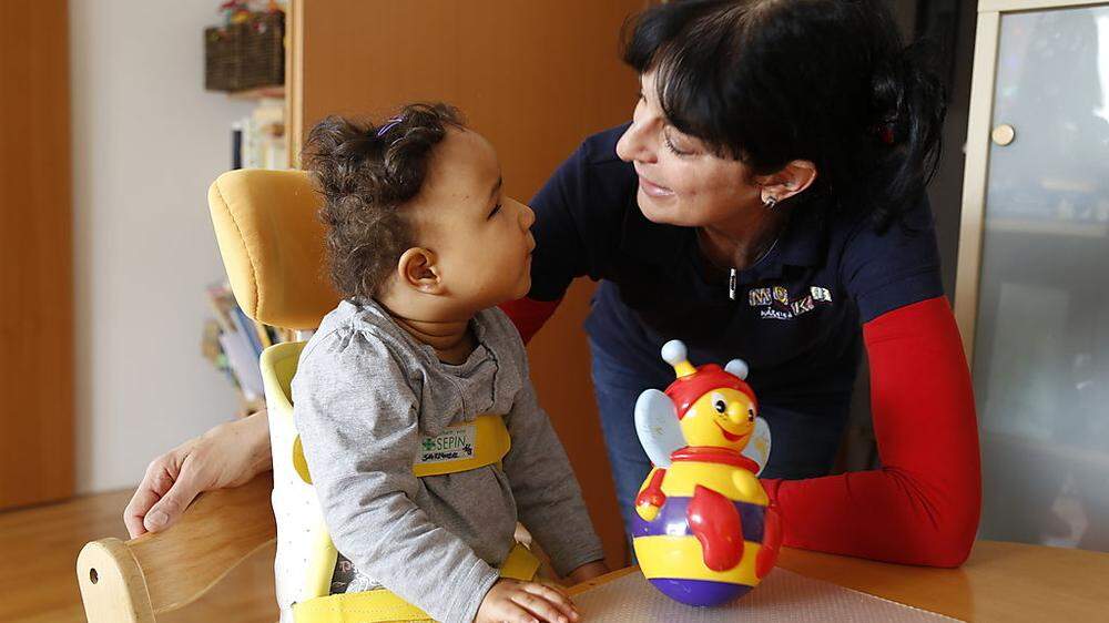 Sabine Grünberger gründete vor zehn Jahren die mobile Kinderkrankenpflege in Kärnten