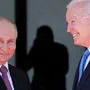 Putin und Biden bei ihrem ersten Gipfeltreffen in Genf