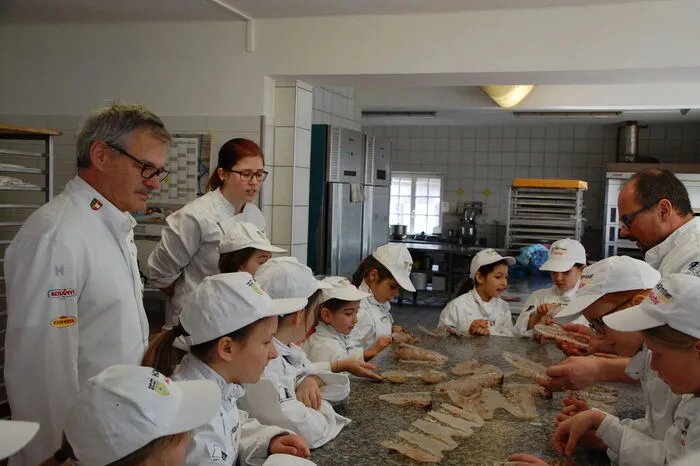 Günter Walder, Kathrin Sagmeister und Erich Semmelrock hatten ihre Freude mit den geschickten Kindern.