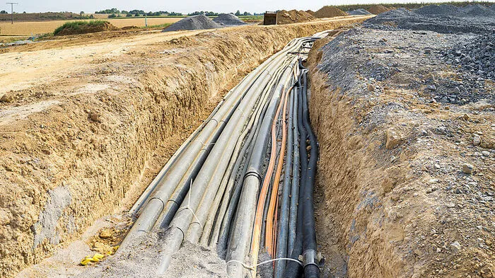 Diebe "besuchten" eine Baustelle