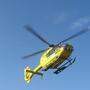 Der Christopherus-Rettungshubschrauber flog Urlauber ins Tal