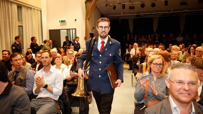 Mit einem Frühjahrskonzert im Kultursaal feierte die Werkskapelle Pöls ihr 100-jähriges Bestehen.