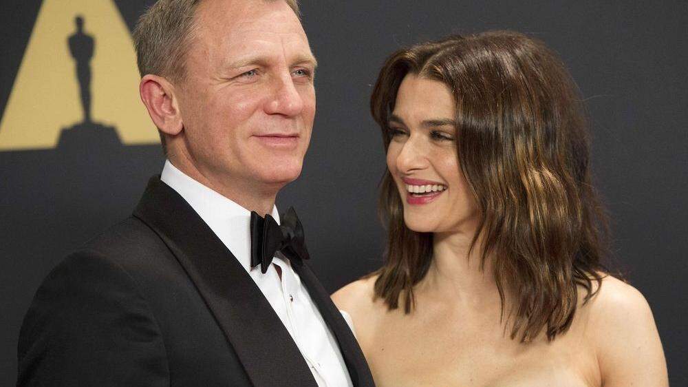 Daniel Craig mit seiner Frau Rachel Weisz 