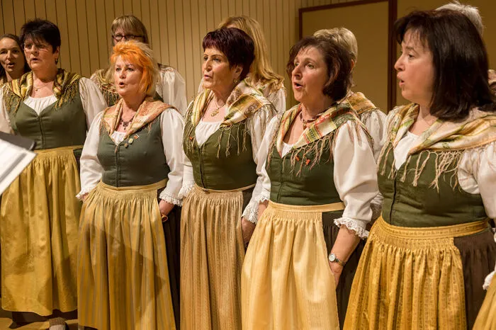 Der Frauenchor gab Kärntnerlieder ebenso zum Besten wie Internationales, Gospels und den mit viel Applaus bedachten Beitrag "Ein Likörchen für das Frauenchörchen".