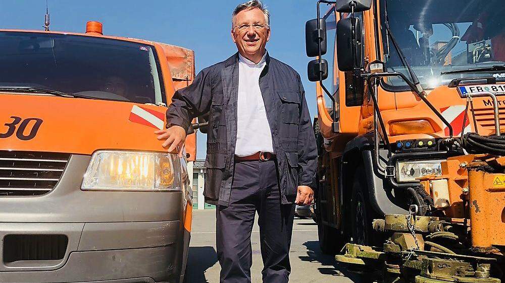 Karl Lautner lenkte 15 Jahre die Geschicke des Straßen-Erhaltungsdienstes