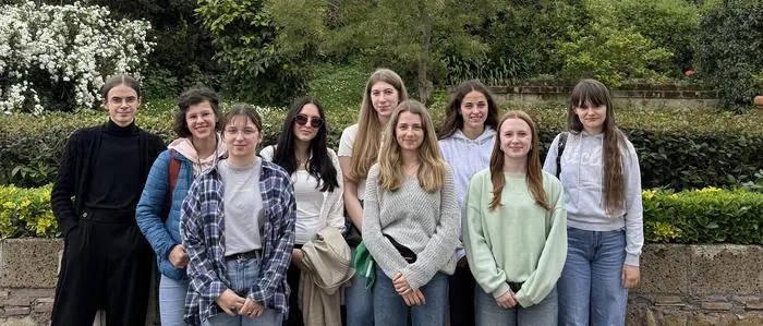 Das Redaktionsteam des Porciagymnasiums in Spittal war dabei