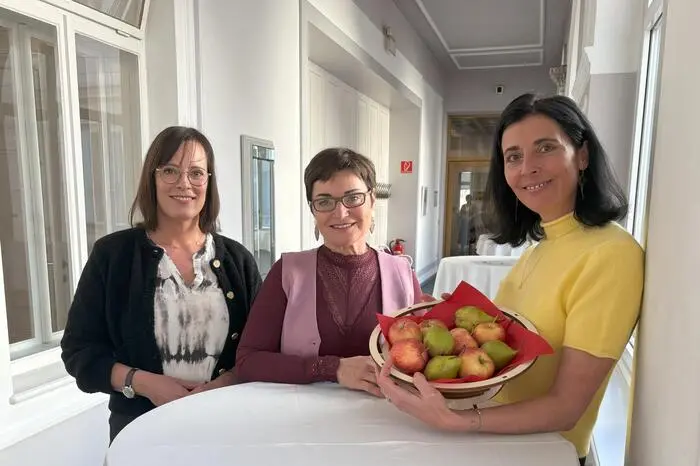 Fidersek, Prettner und Mir (von links) präsentierten das Projekt