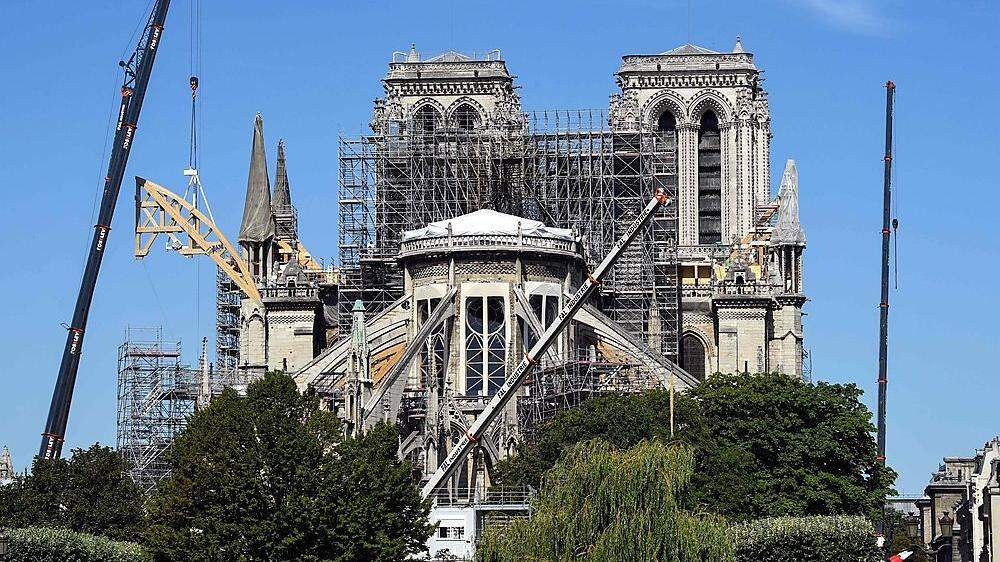 Notre-Dame im Juli 2019