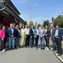 Zahlreiche Vertreter von Politik, Wirtschaft und Tourismus setzten ein Zeichen für die Thermenbahn am Bahnhof in Fürstenfeld
