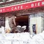 Aufräumarbeiten nach der Lawine in der Ramsau