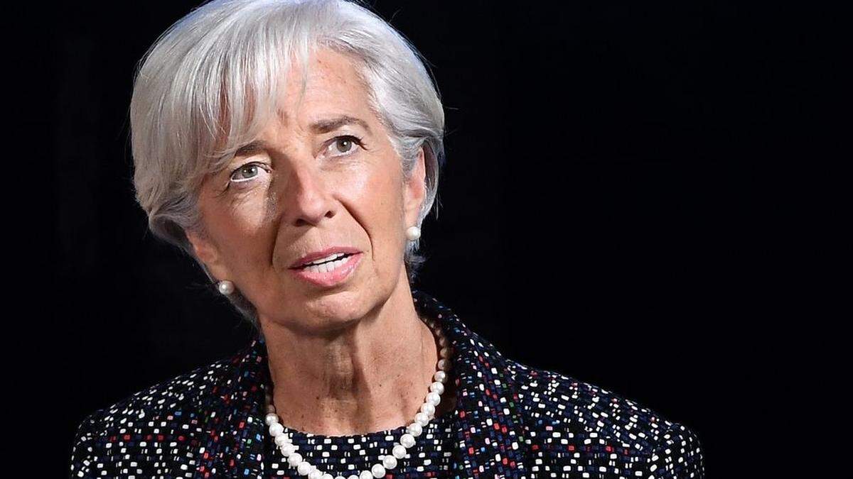IWF-Chefin Christine Lagarde 