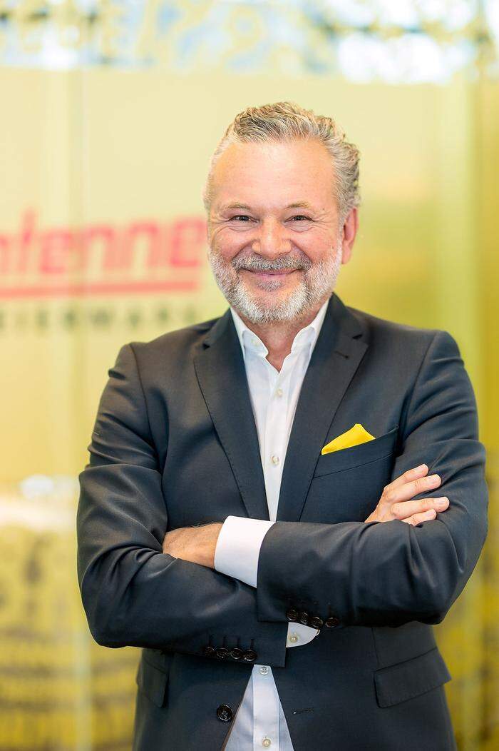 Antenne-Geschäftsführer Gottfried Bichler