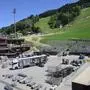Am Freitag wurde im Planai-Stadion schon fleißig gehämmert, am Zielhang entsteht die Tribüne für das Roland-Kaiser-Konzert