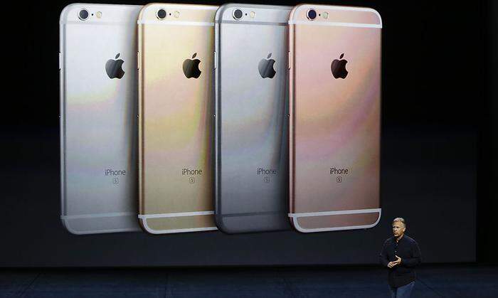 Das iPhone 6s gibt's auch in rosa
