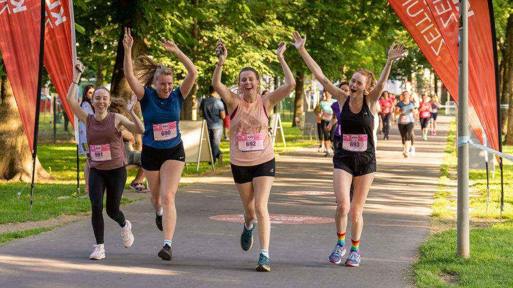Start zum zehnten Ladies Run in Graz