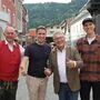 Sie veranstalten das "Hier sind wir per Du-Festival" in Schladming: Otto Tschernitz, Sašo Avsenik, Ernst und Julian Hutter