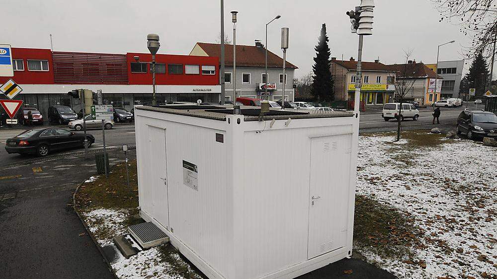 An der Messstation in Graz-Don Bosco wird österreichweit die höchste Feinstaubbelastung gemessen
