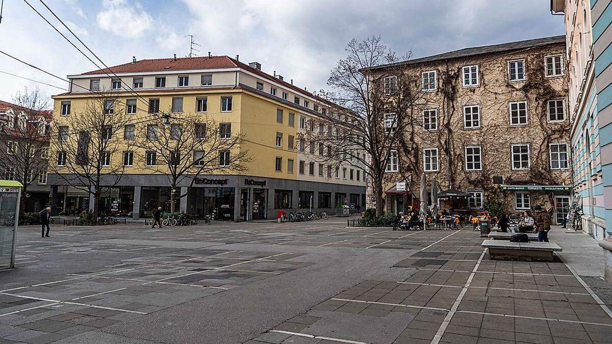 Der Tummelplatz in Graz wird künfig von einer großen Sprühnebelanlage überspannt