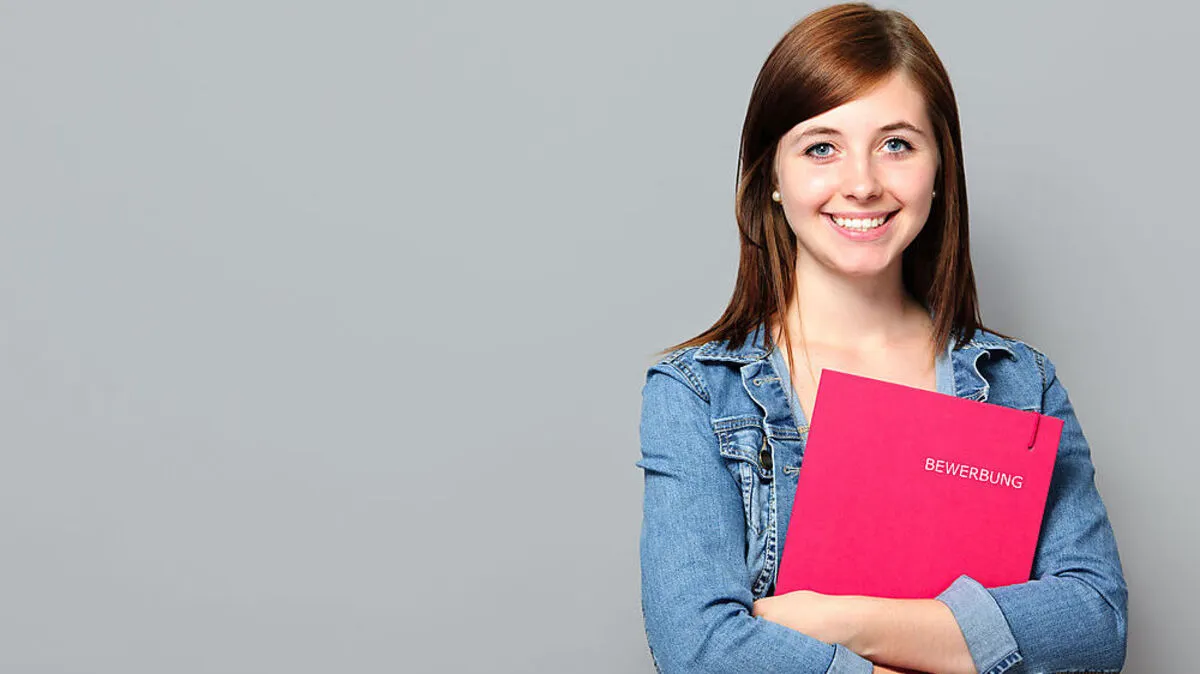 Gleich mit der Bewerbungsmappe hingehen!